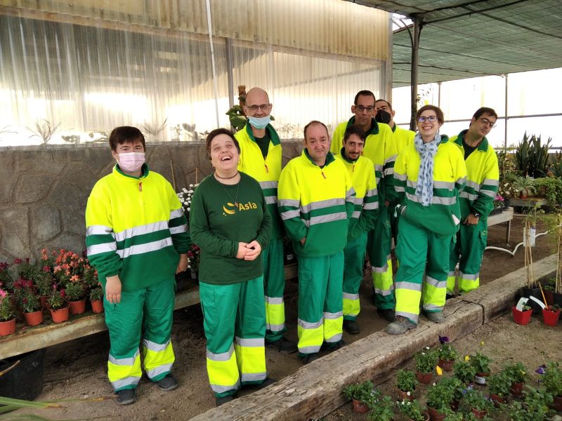 Fundación ASLA forma a 15 futuros jardineros gracias a FSC Inserta